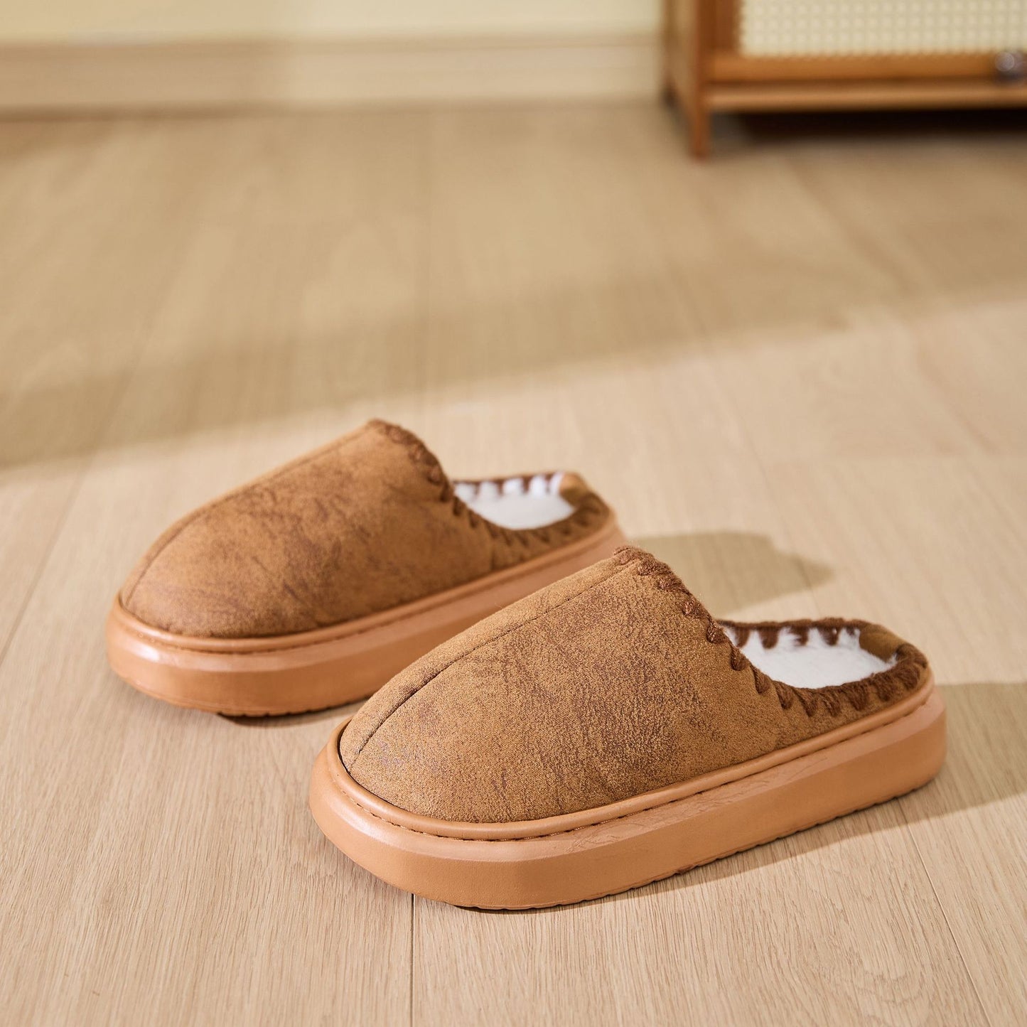 Unisex Cozy Indoor Non-slip Slippers