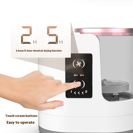 Rechargeable Electric Makeup Brush Cleaner & Stand
