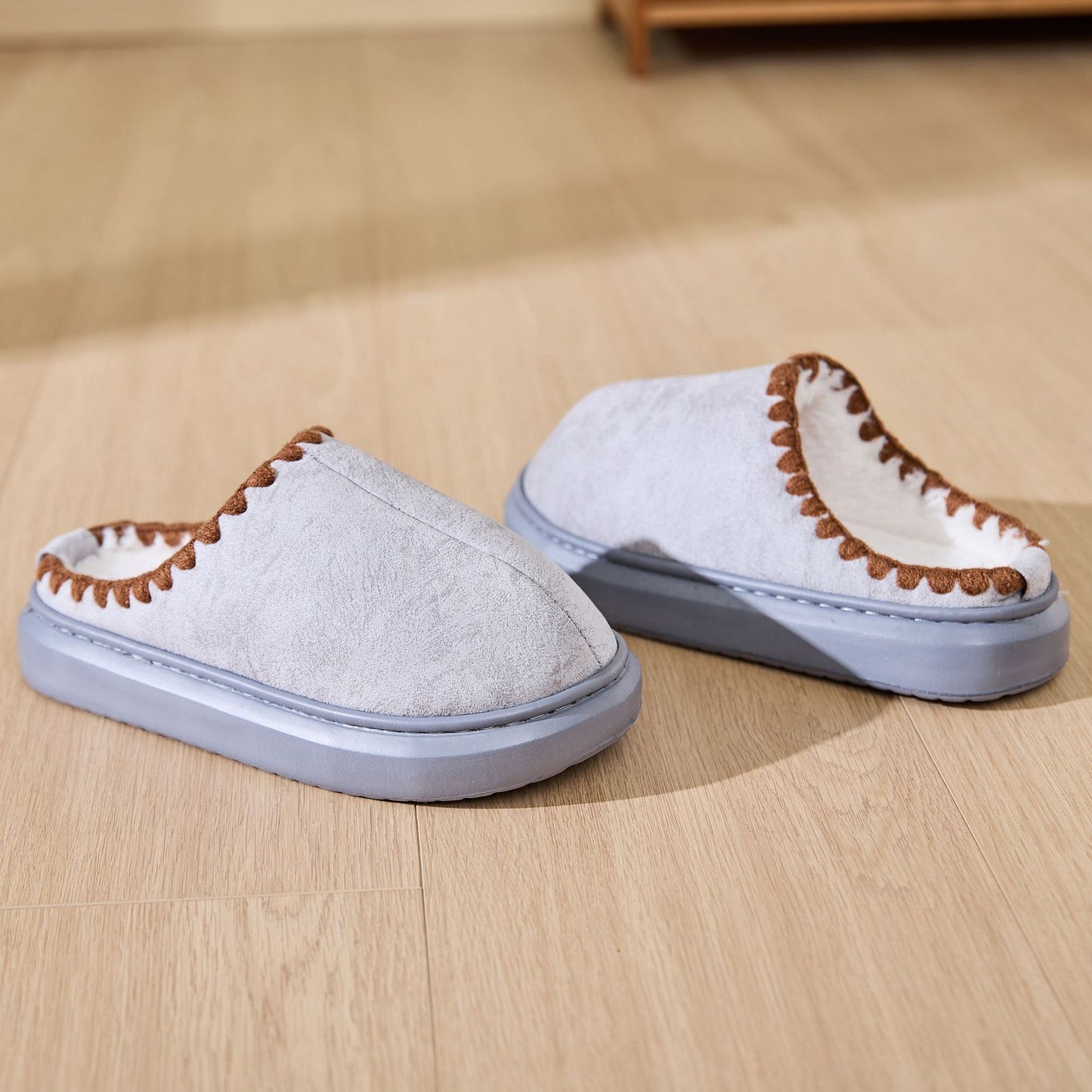 Unisex Cozy Indoor Non-slip Slippers