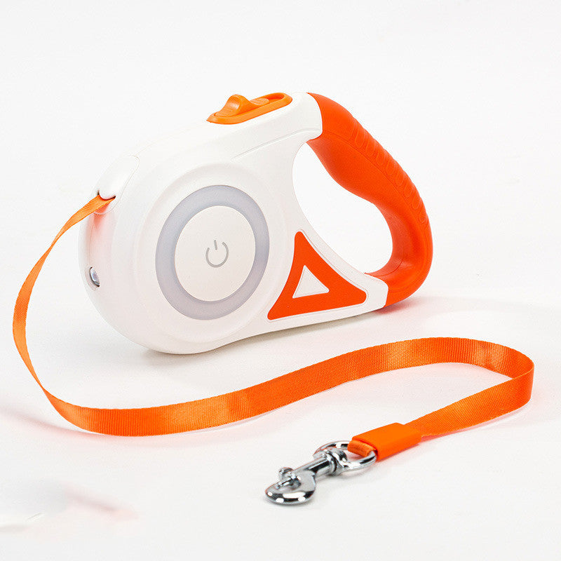 Retractable Dog Leash with Collar- Automatic Pet Rope for small & Medium Dogs and Cats