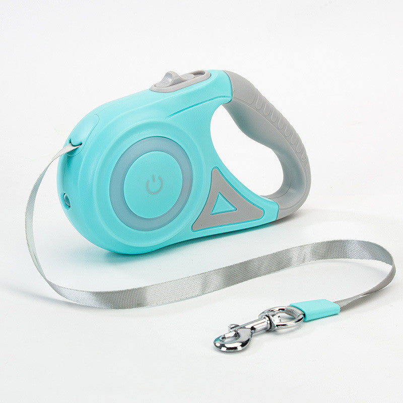 Retractable Dog Leash with Collar- Automatic Pet Rope for small & Medium Dogs and Cats