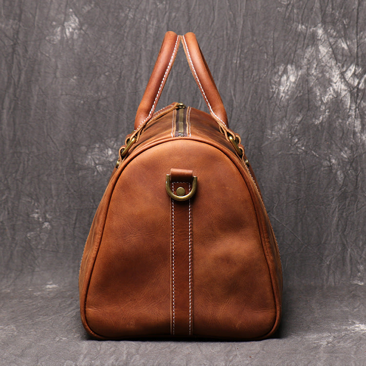 Horse Leather Short-Distance Business Travel Bag