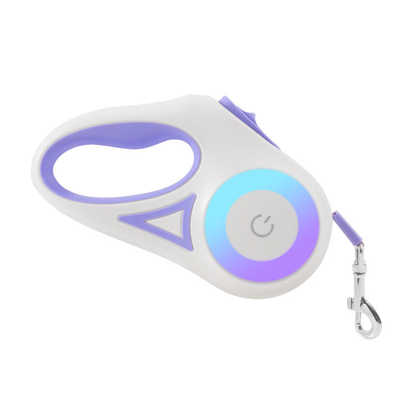 Retractable Dog Leash with Collar- Automatic Pet Rope for small & Medium Dogs and Cats