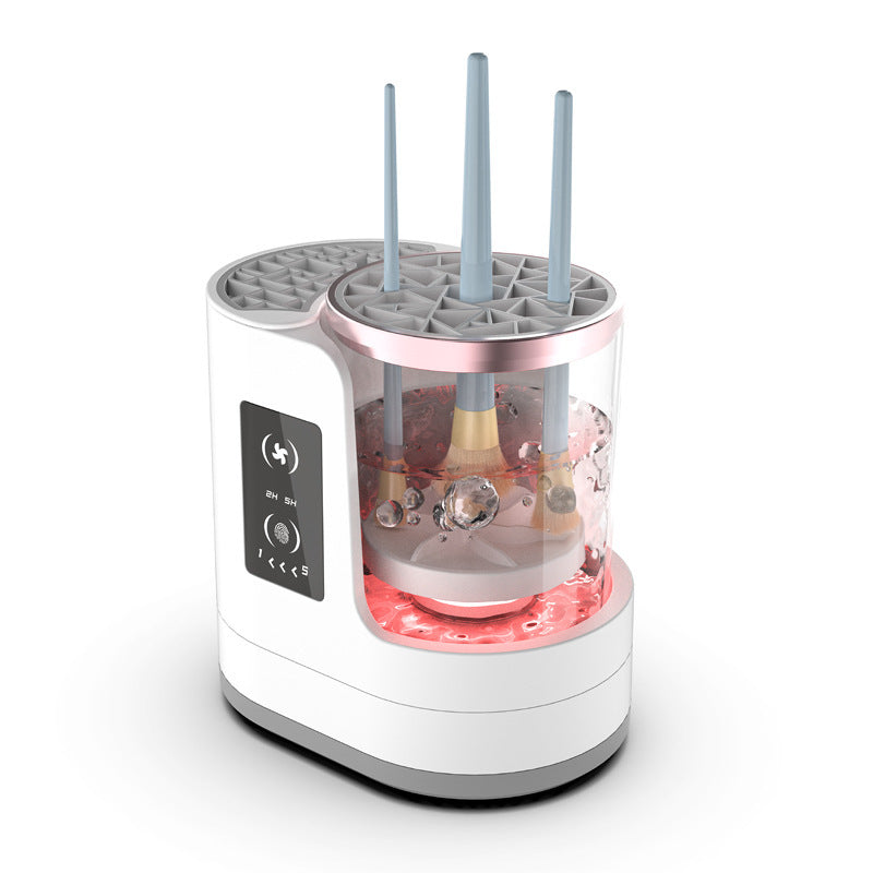 Rechargeable Electric Makeup Brush Cleaner & Stand